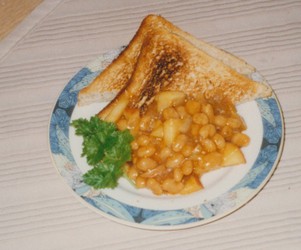 Savoury Baked Beans