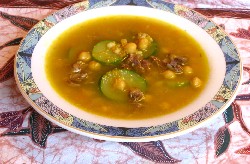 Moroccan Lamb and Chickpea Soup