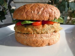 Quick and Easy Gluten Free Falafel Burgers