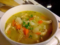 Quick and Easy Chicken and Vegetable Soup